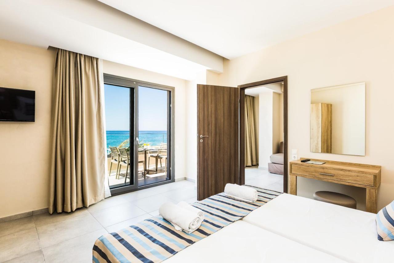 Theo Star Beach Hotel Малиа Екстериор снимка